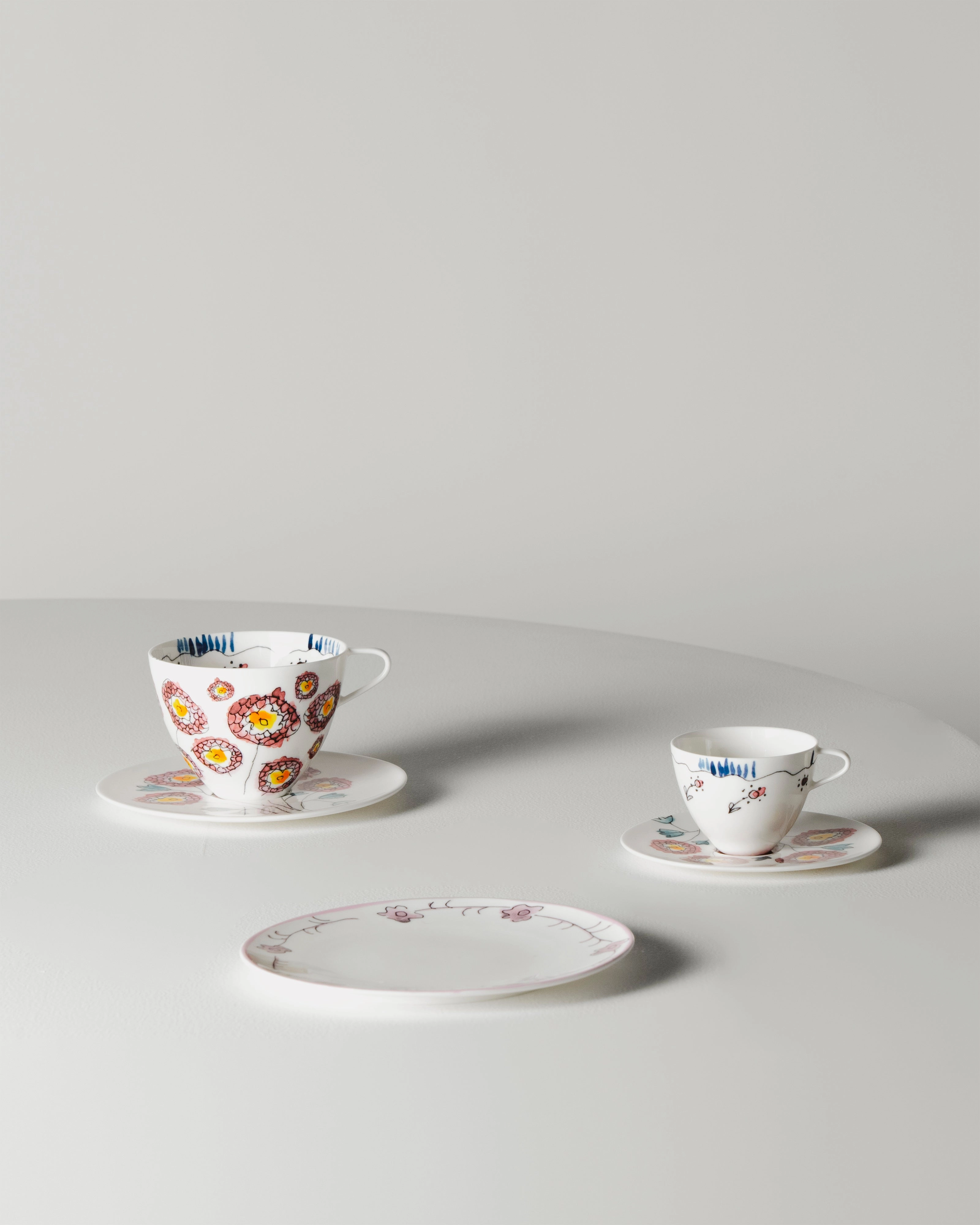 Starter plate Dark viola Midnight Flowers