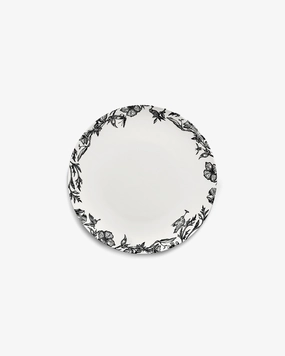 Starter plate enchanted garden white - black Unity