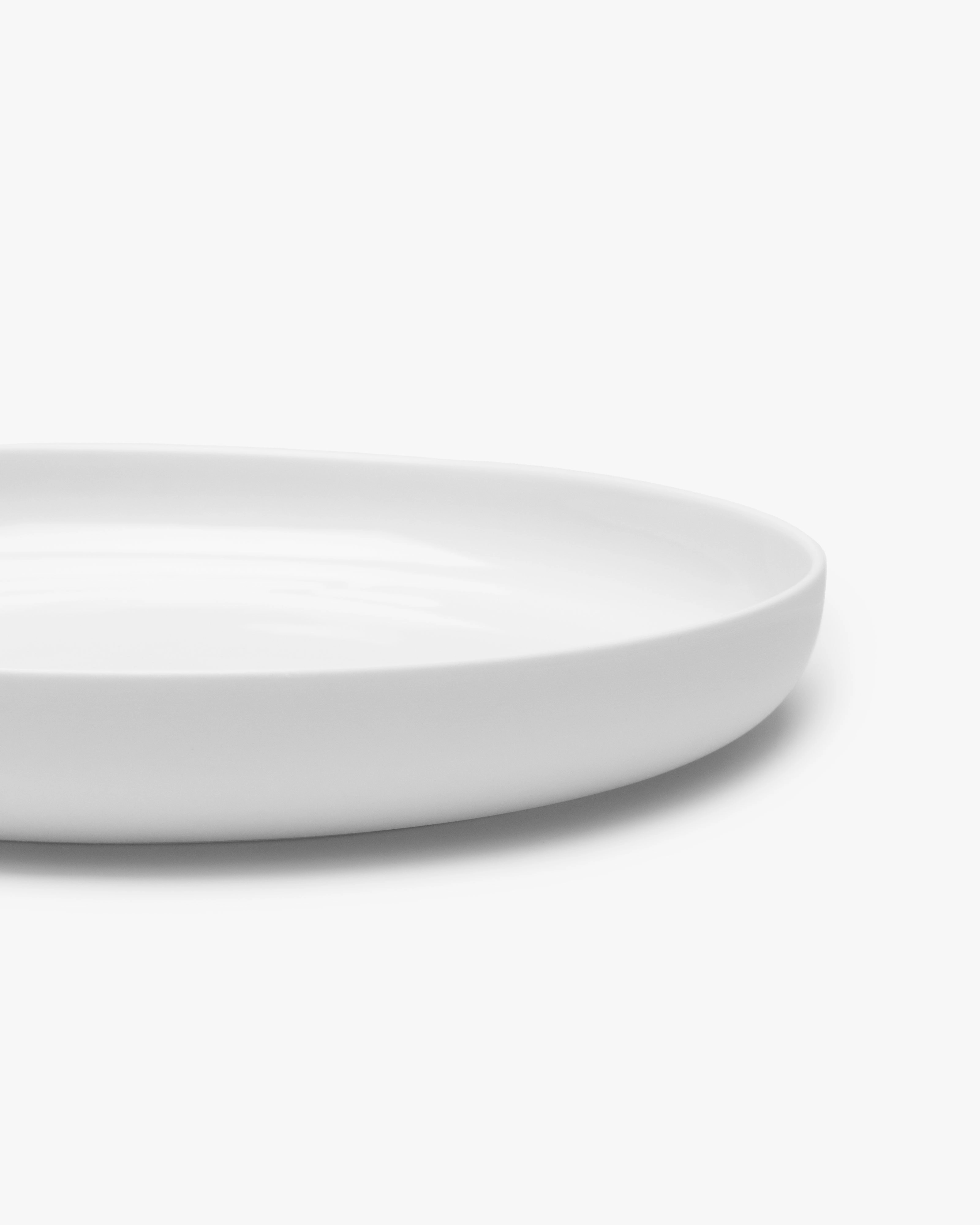 Starter plate high white Base