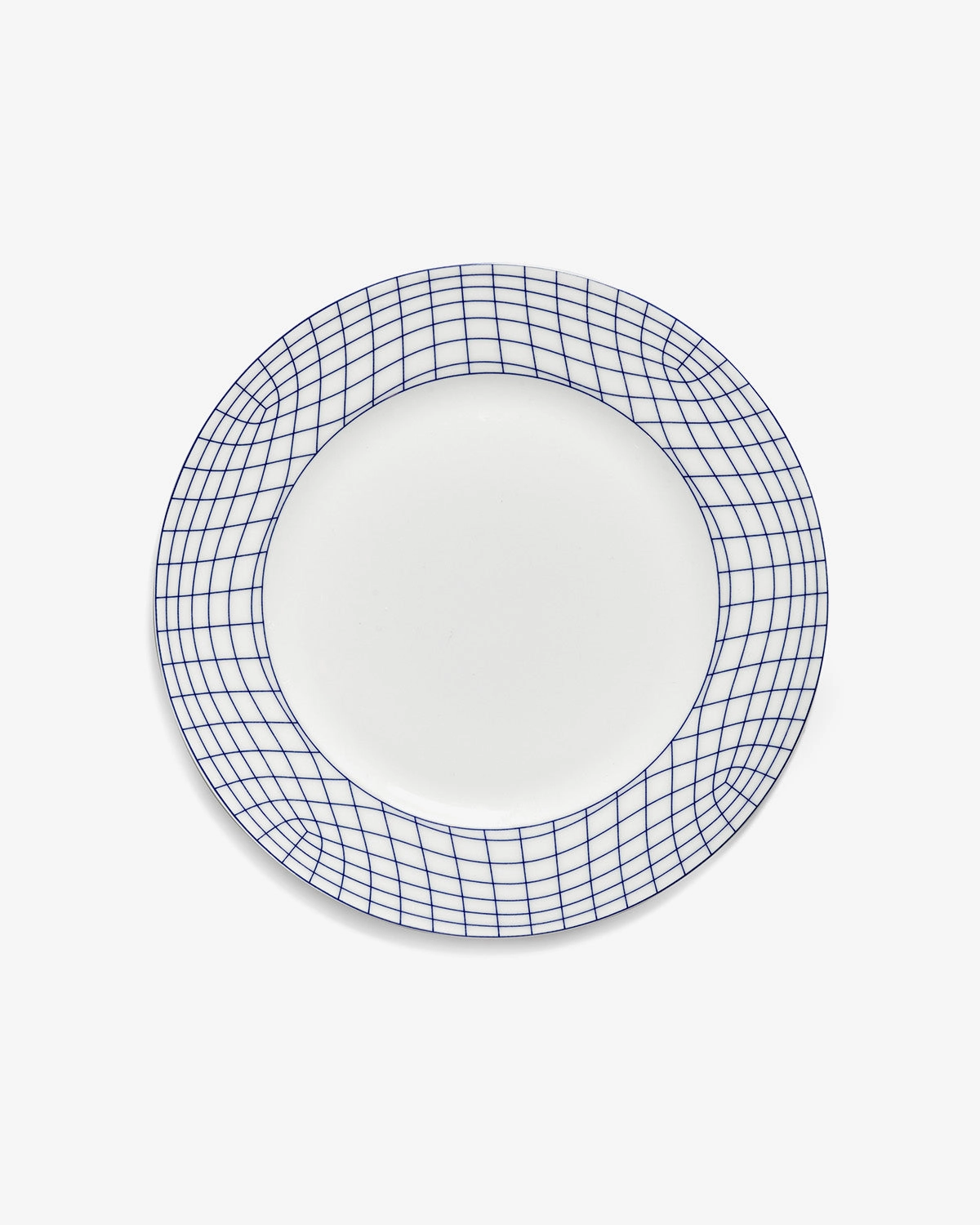 Starter plate white - blue Nido