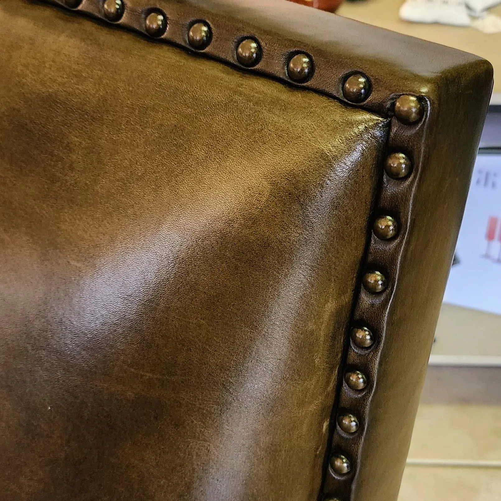 Stately Sauvage Leather Recliner