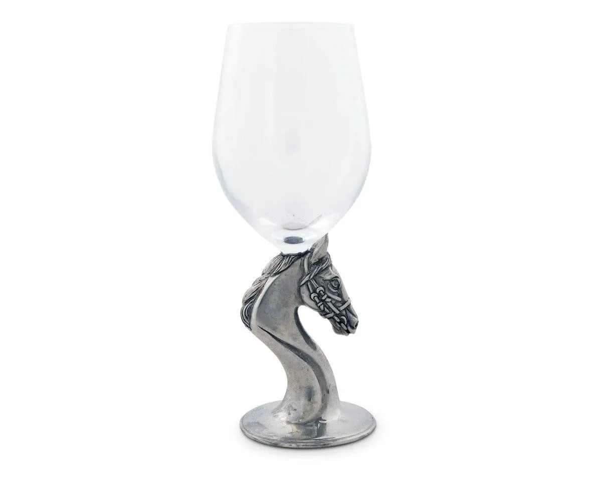 Steeplechase Stemmed Wine Glass