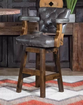 Stetson Storm Swivel Bar & Counter Chairs glassware set, wine glass