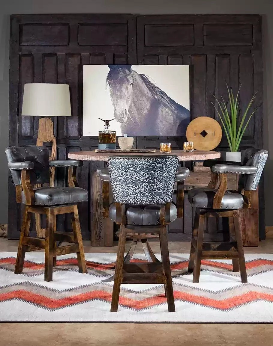 Stetson Storm Swivel Bar & Counter Chairs