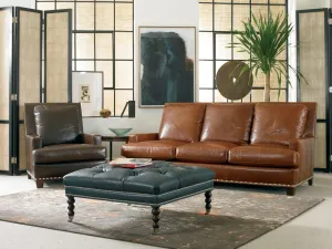 Suela Classic Leather Sofa vanity mirror, wall mirror