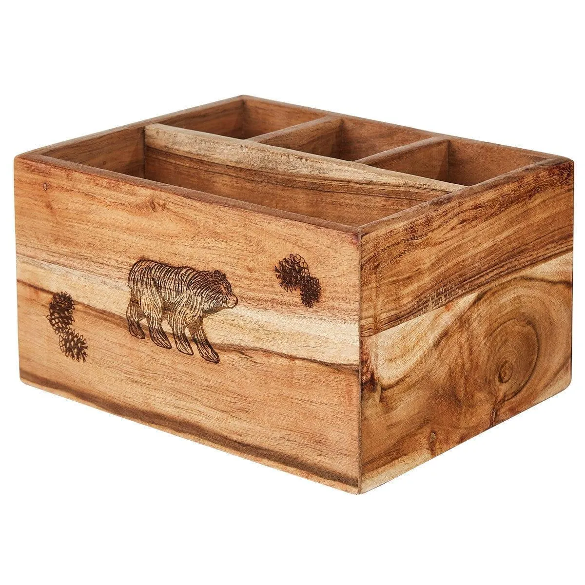 Summit Ridge Engraved Flatware Caddy