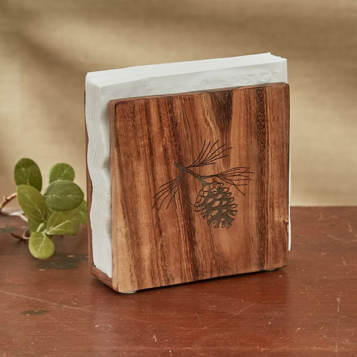 Summit Ridge Walnut Napkin Holder toilet seat cover, slow close seat