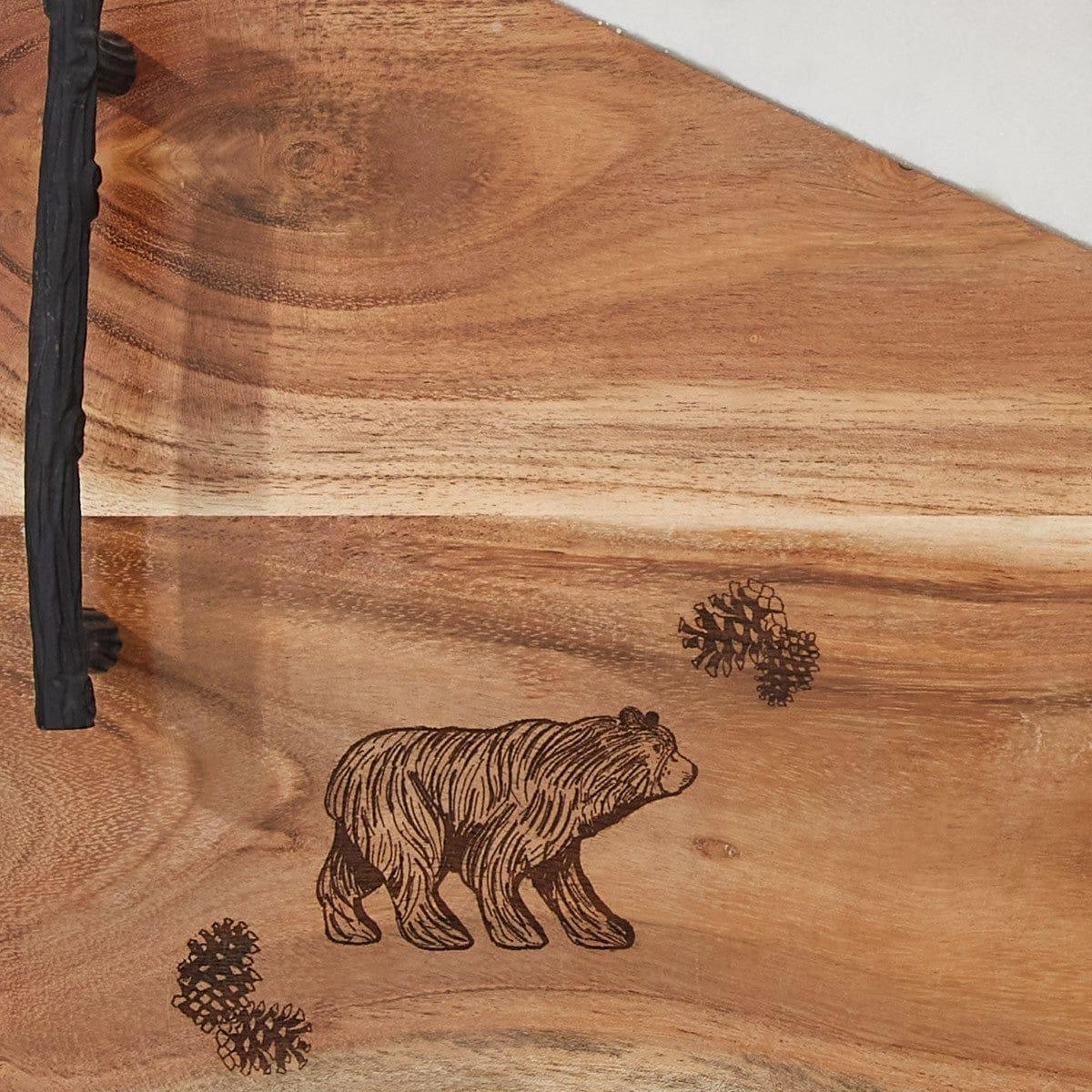 Summit Ridge Pine & Marble Charcuterie Tray