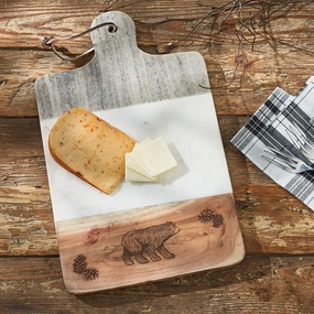 Summit Ridge Pine & Marble Cutting Board baking dish, nonstick cookware