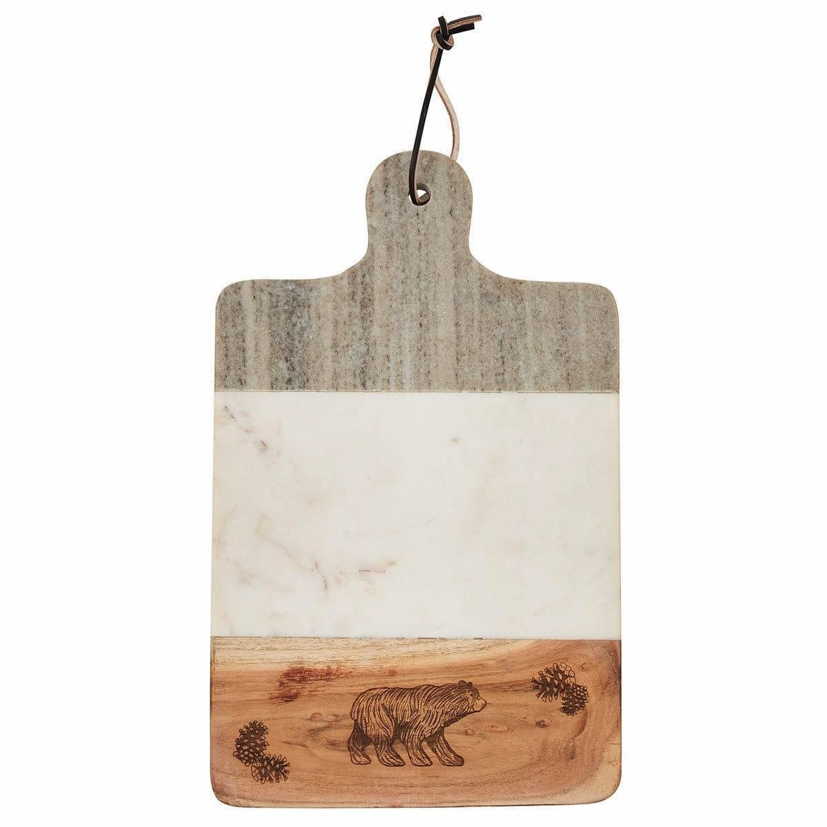 Summit Ridge Pine & Marble Cutting Board