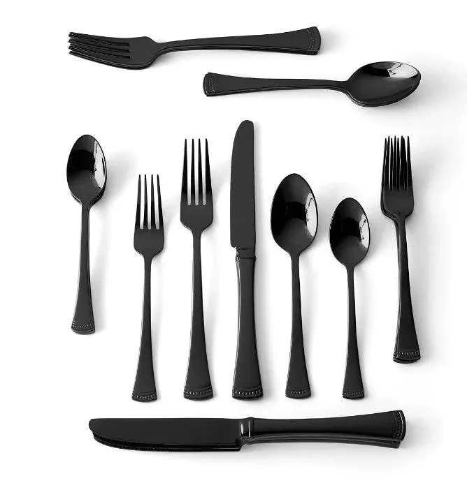 Sundance Black Flatware 20-pc