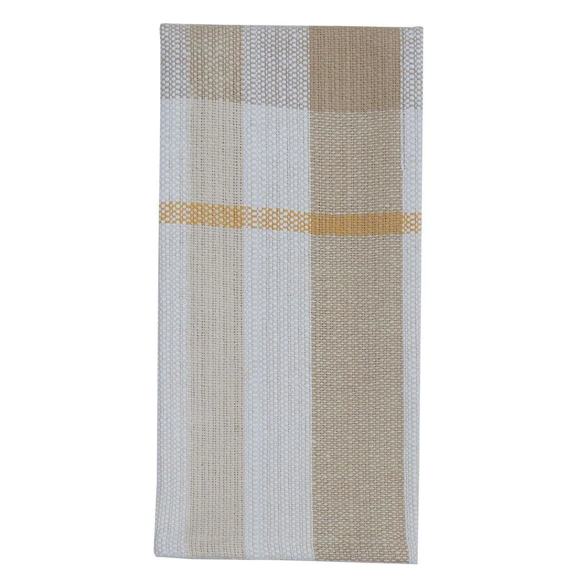 Sunflower Plaid Dishtowel Set