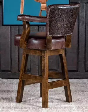 Swivel Western Bar Stool gaming chair, computer chair