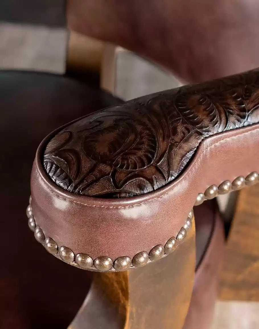 Swivel Western Bar Stool