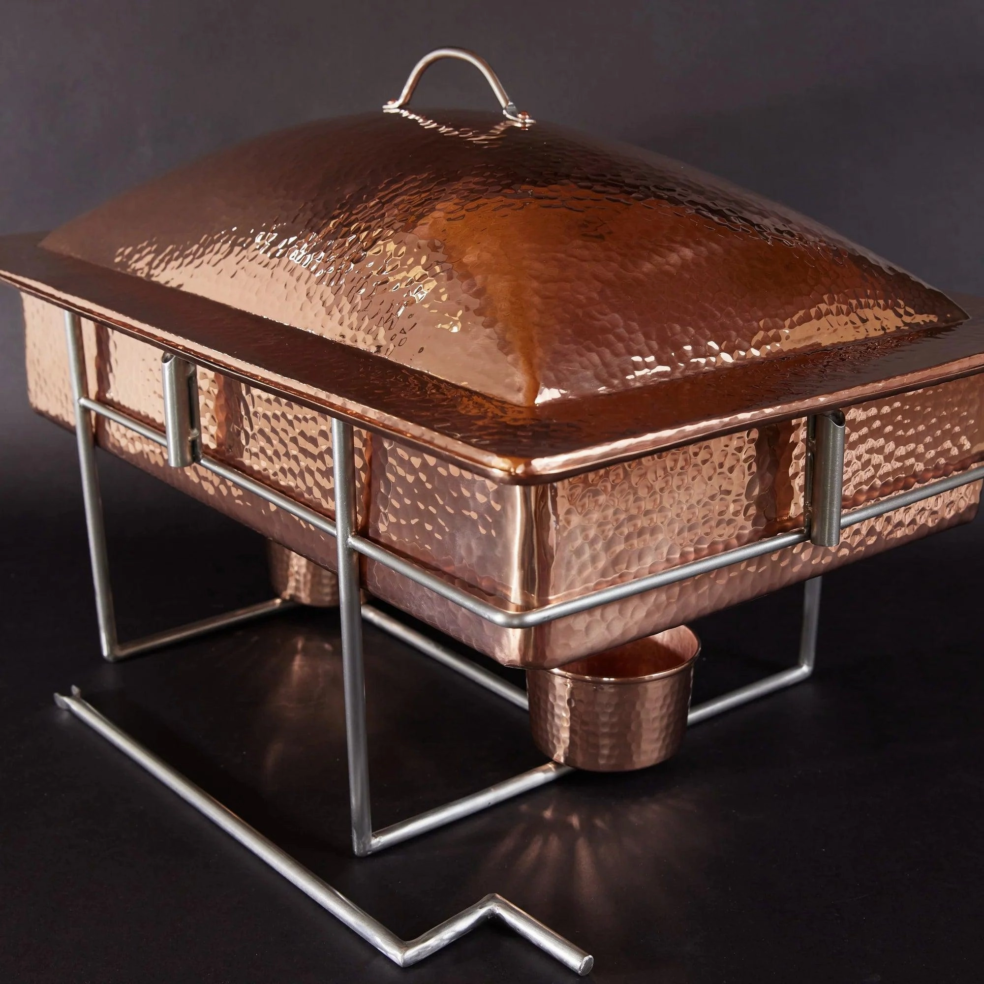 Syracuse Rectangular Copper Chafer baking dish, nonstick cookware