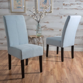 T-Stitch Fabric Dining Chairs (Set of 2) - NH585992 dining table set, 6-piece dining set