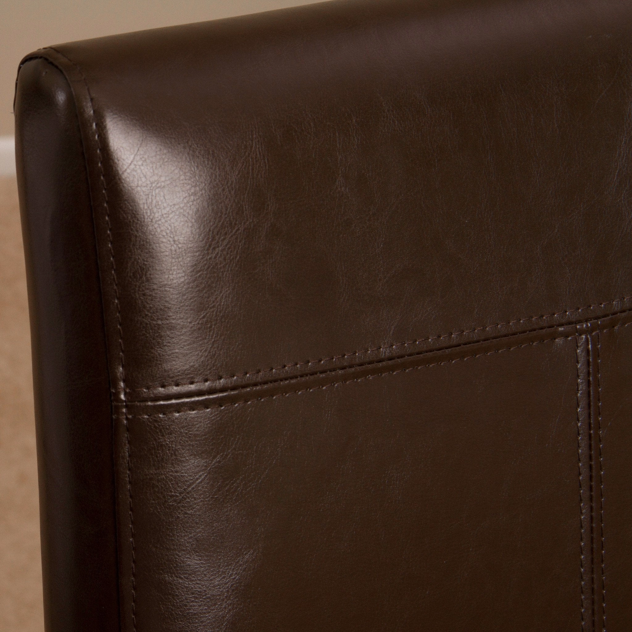 T-Stitch Leather Dining Chairs (Set of 2) - NH818812