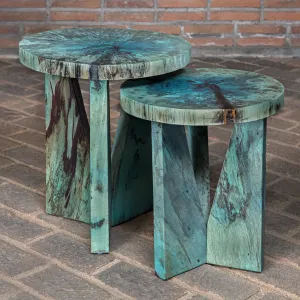 Tamarind Aqua Nesting Accent Tables gaming chair, computer chair