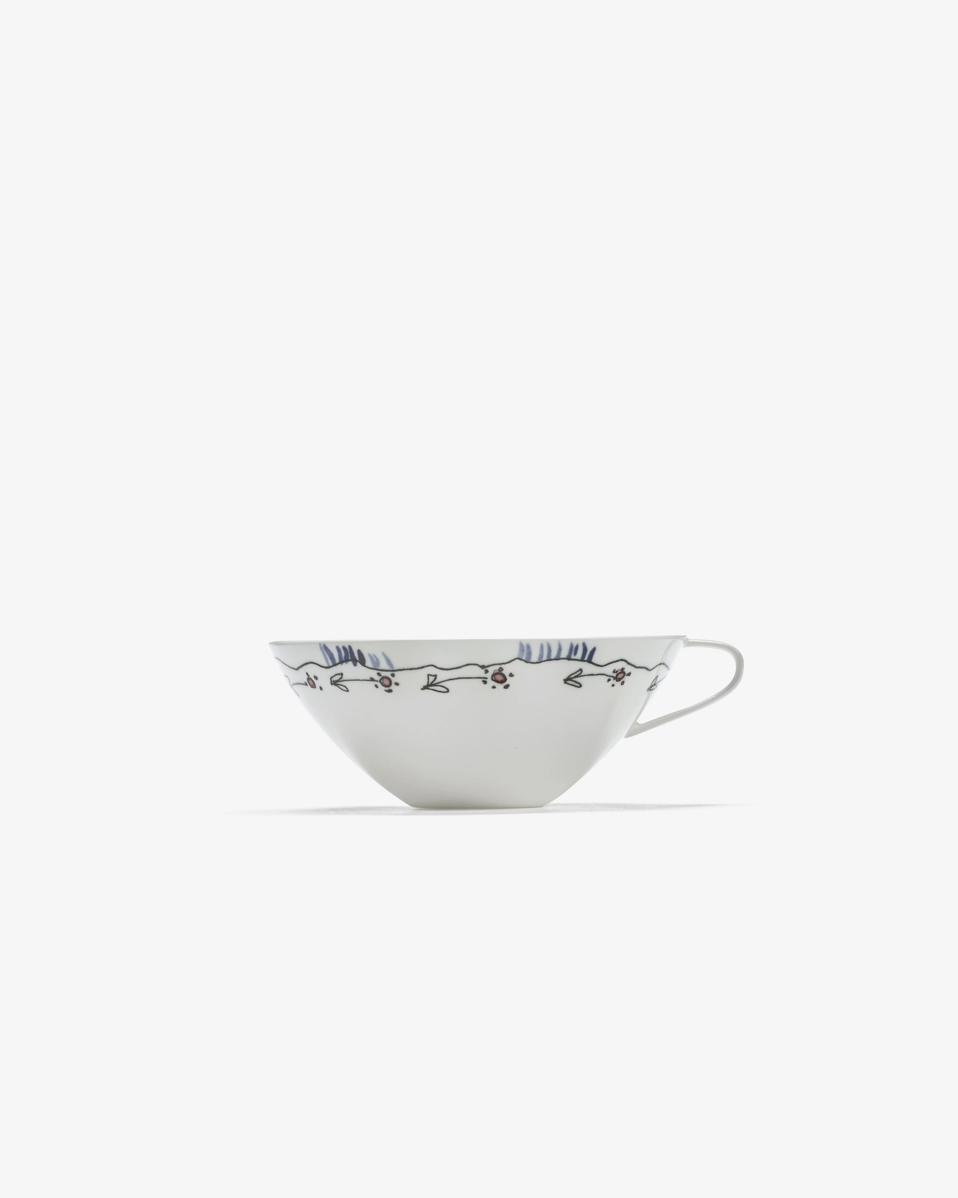 Tea cup Anemone milk Midnight Flowers