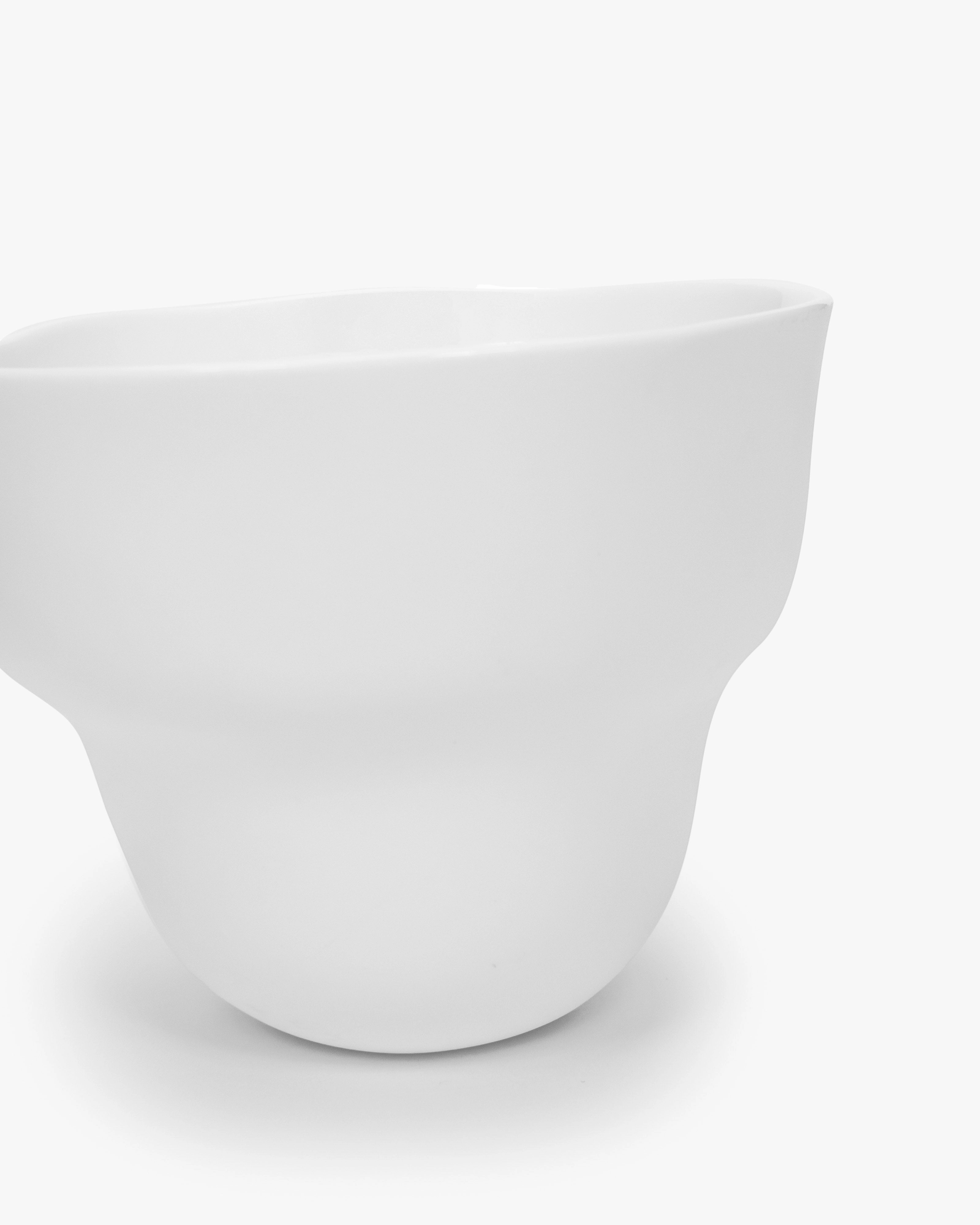 Tea cup white Perfect Imperfection