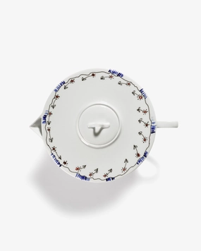 Tea pot Anemone milk Midnight Flowers