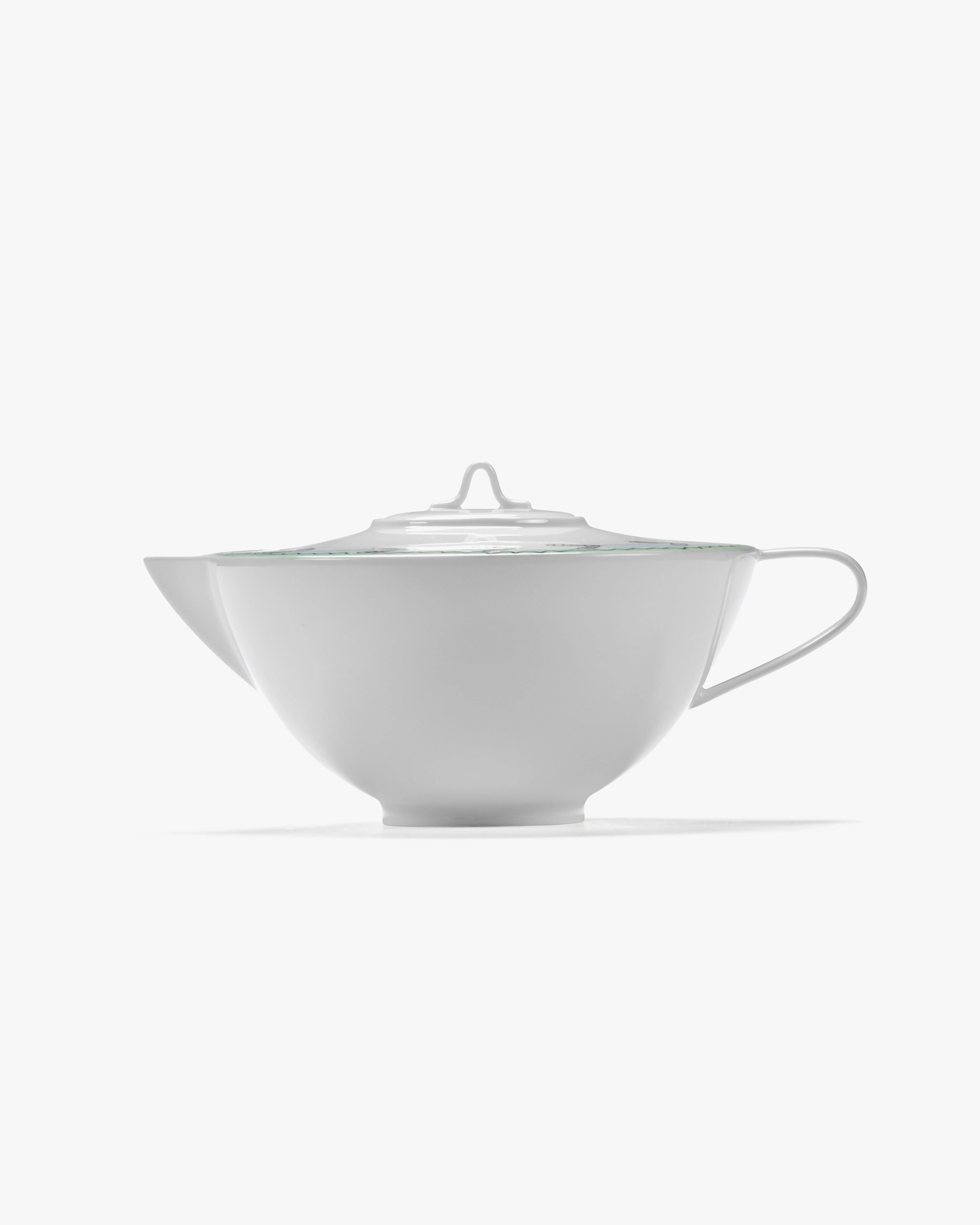 Tea pot Blossom milk Midnight Flowers