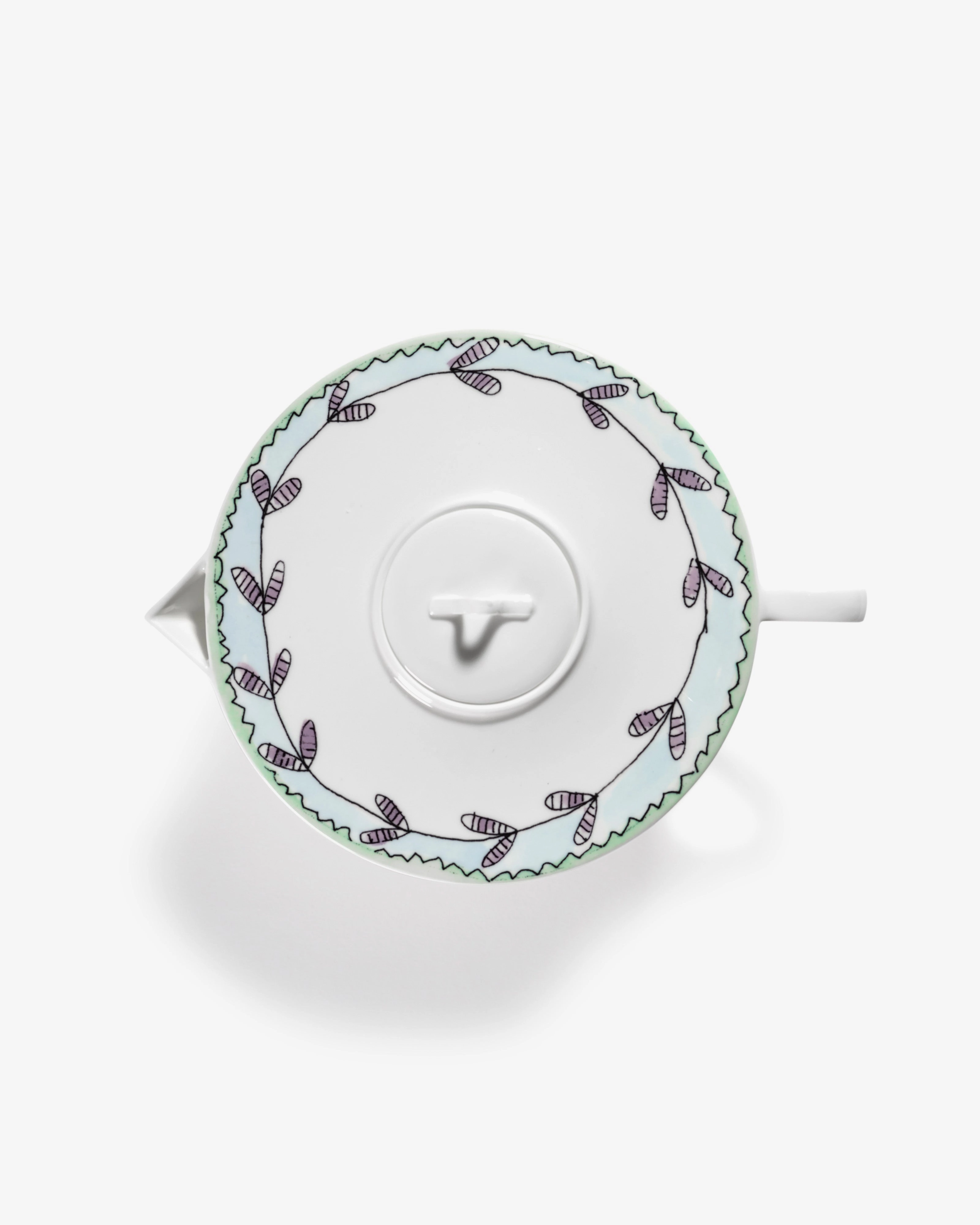 Tea pot Blossom milk Midnight Flowers