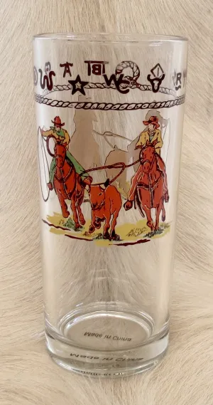 Team Roping Iced Tea/Beer Glasses toilet seat cover, slow close seat