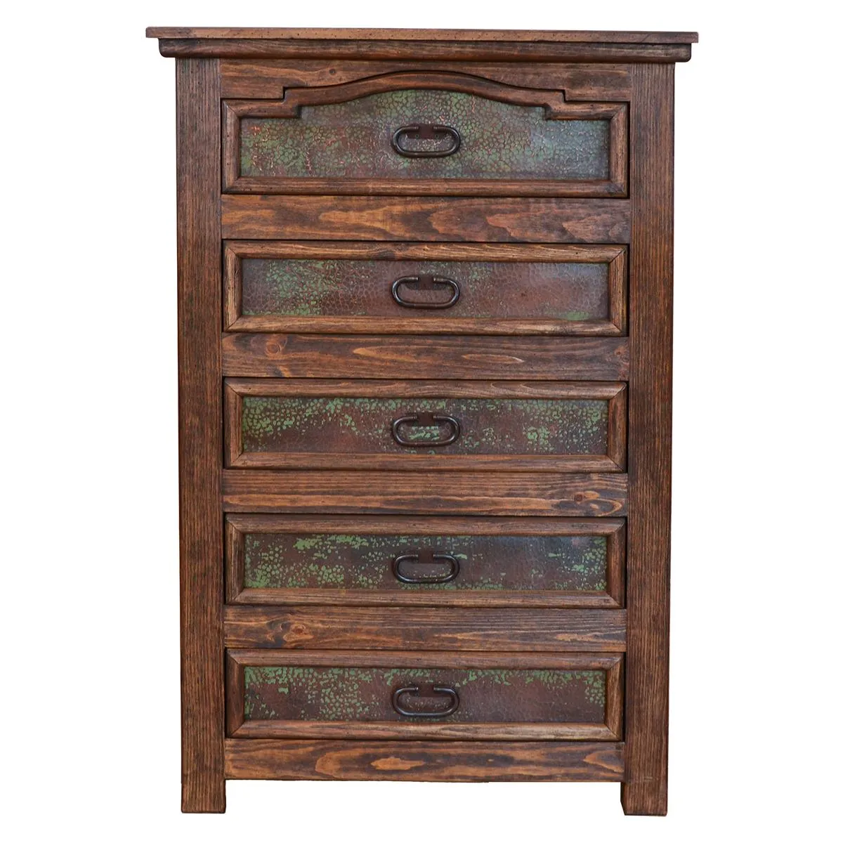 Temple Copper Chest of Drawers