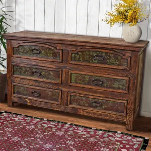 Temple Copper Dresser bedroom furniture, nightstand