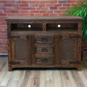 Temple Copper TV Dresser bedroom furniture, nightstand