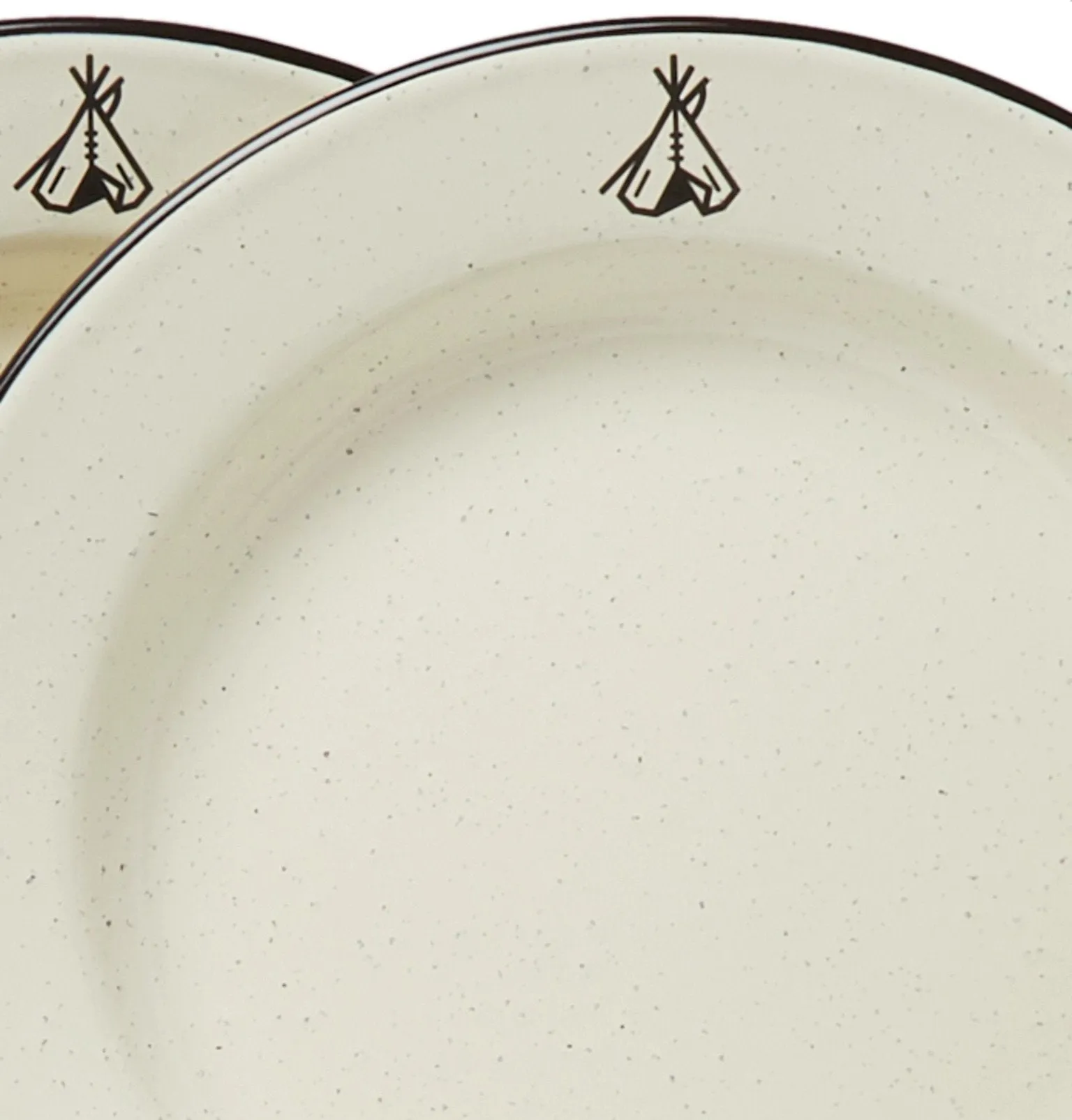 Tepee Camp Pendleton Enamelware Dishes