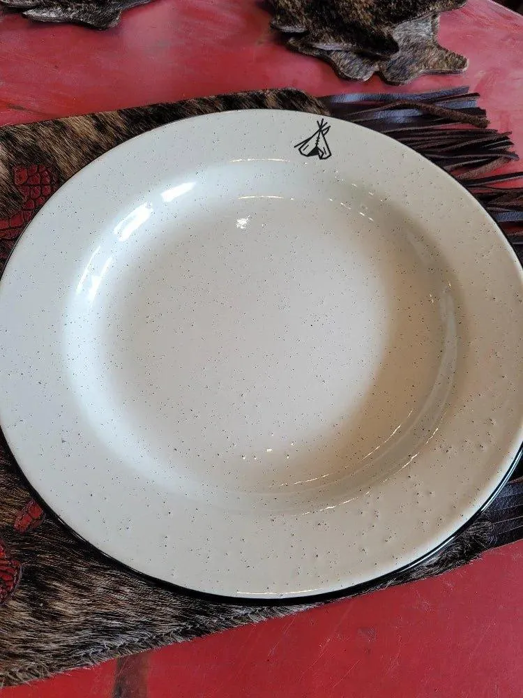 Tepee Camp Pendleton Enamelware Dishes