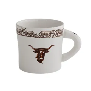 Texas Longhorn Coffee Mug toilet seat cover, slow close seat
