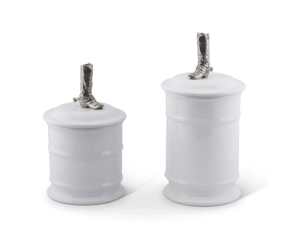 The Classic Cowboy - Kitchen Canisters