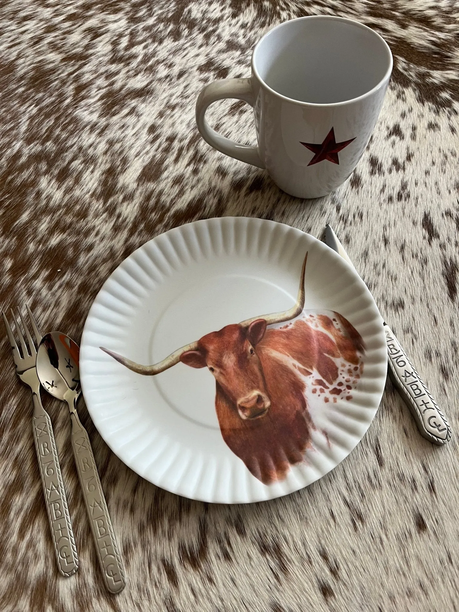 The Ranch - Western Melamine Plates