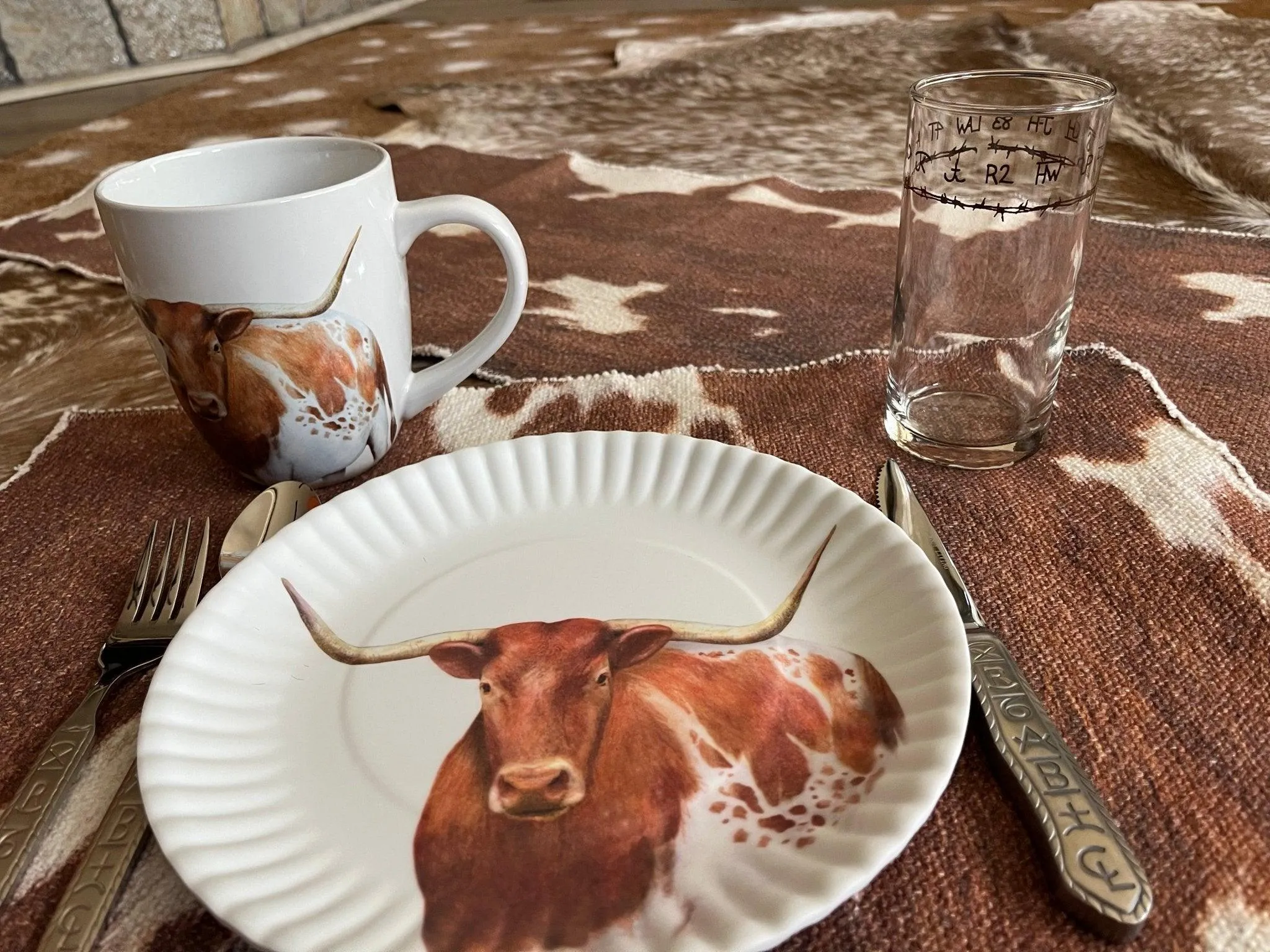 The Ranch - Western Melamine Plates