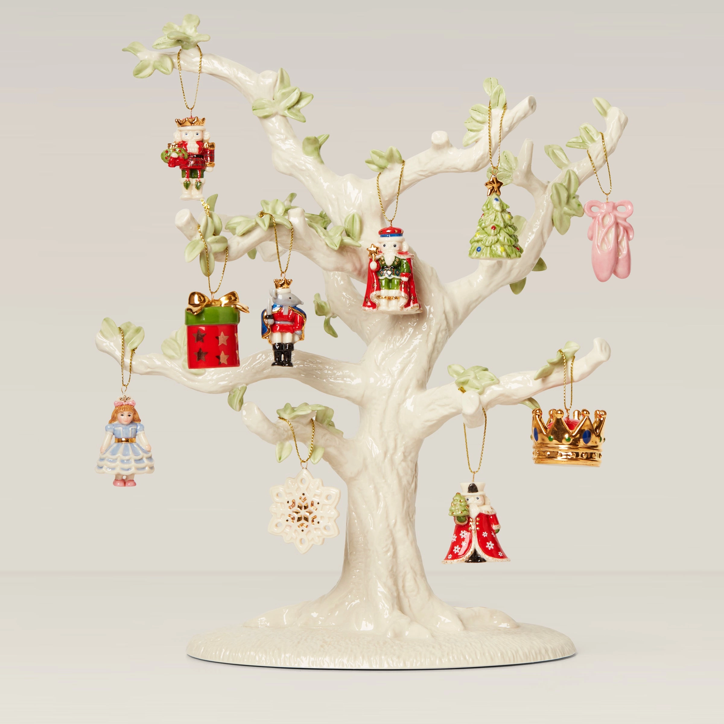 The Nutcracker 11-Piece Ornament & Tree Set