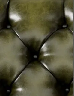 Thurston Tufted Leather Loveseat