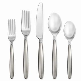 Tidal Frosted 20 Piece Flatware Set