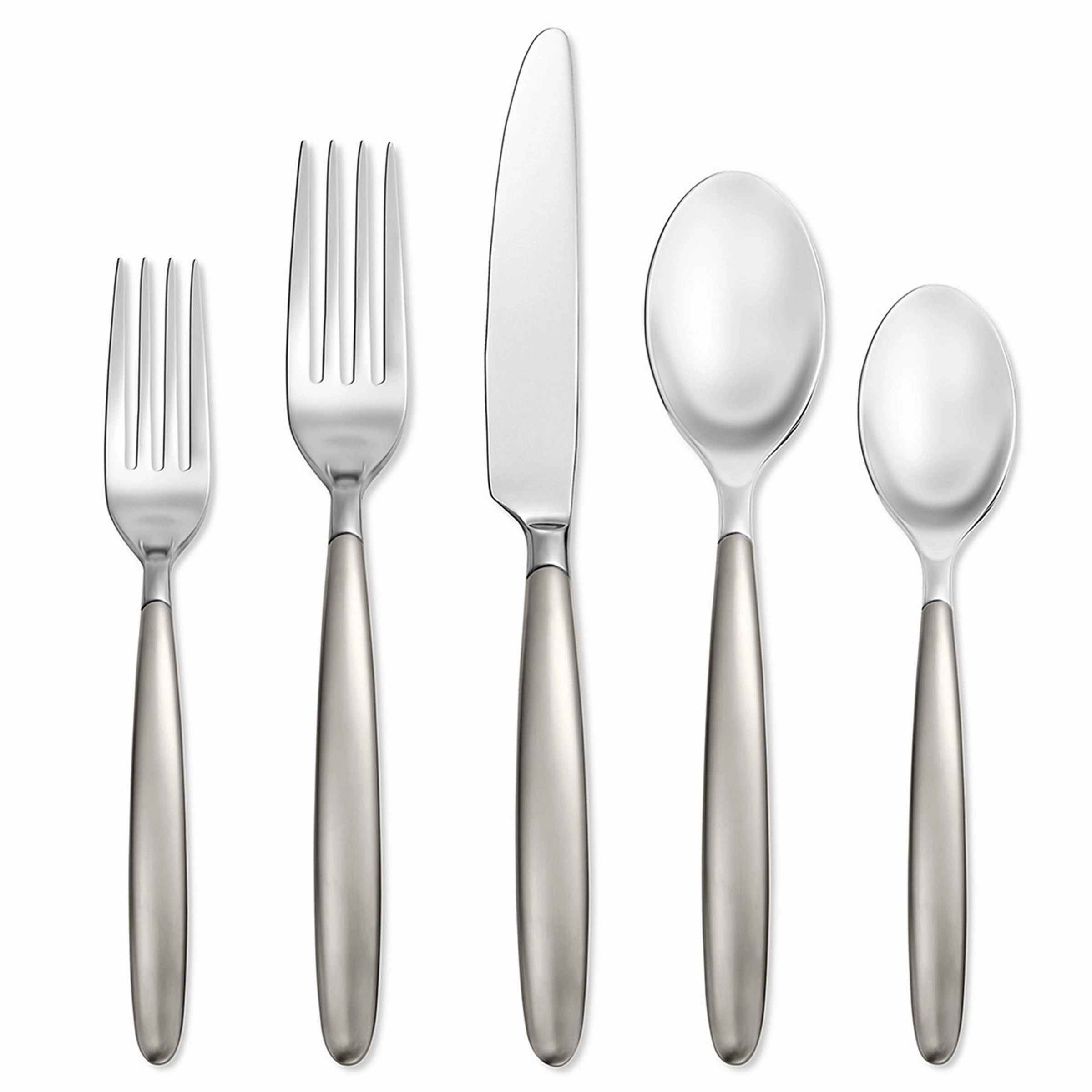 Tidal Frosted 30 Piece Flatware Kit