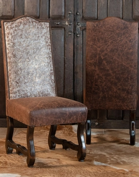 Timberlake Leather Dining Chair glassware set, wine glass