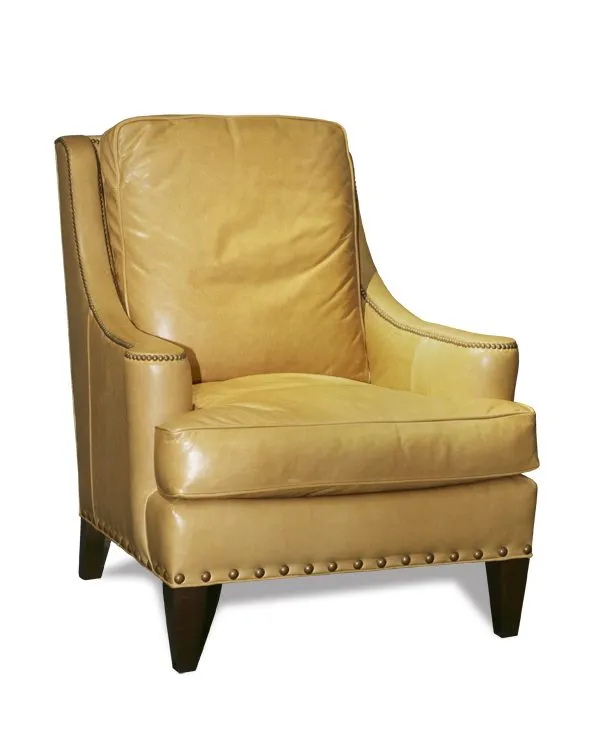 Time-Worn Leather Western Chair