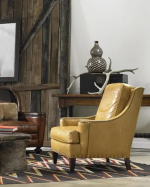 Time-Worn Leather Western Chair gaming chair, computer chair