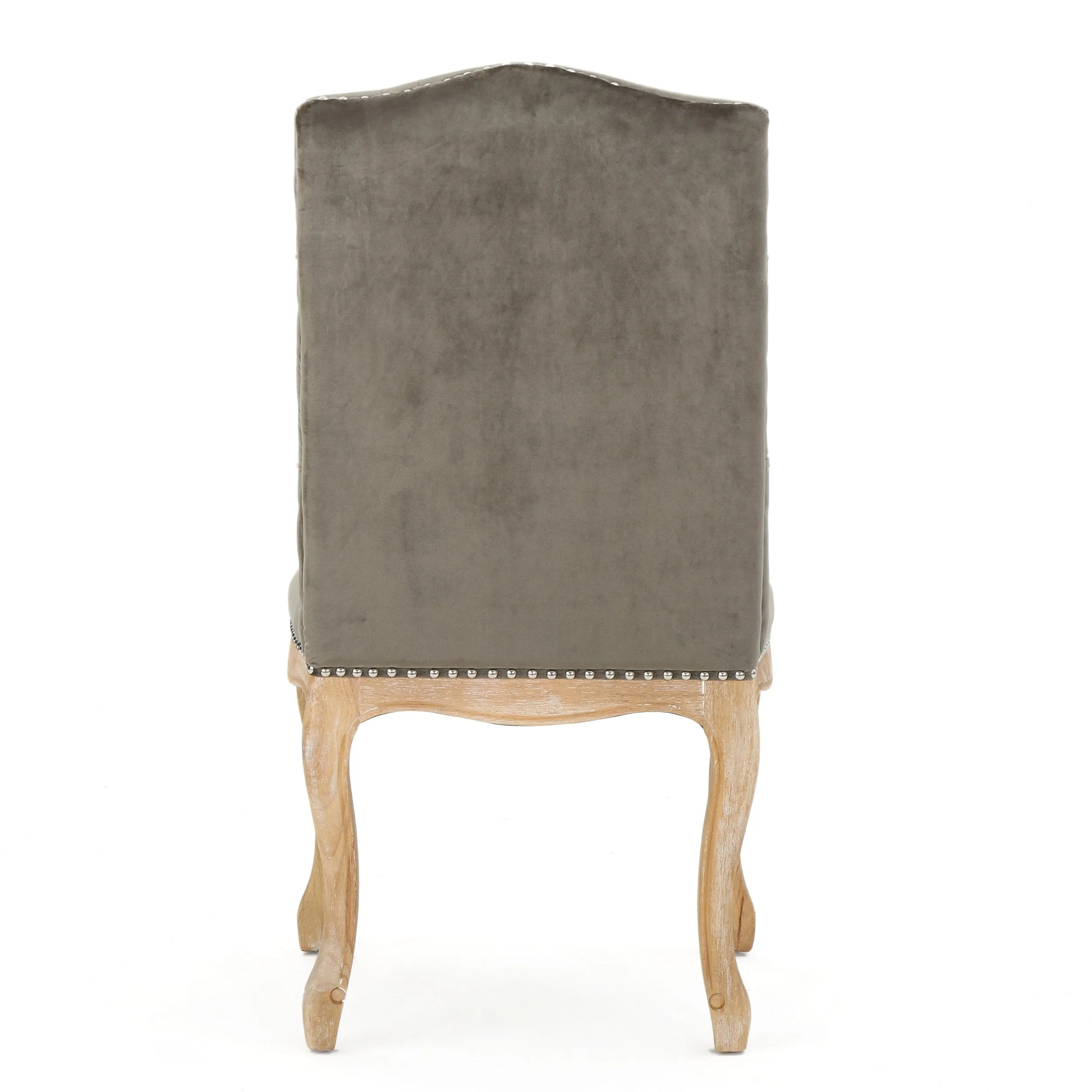 Traditional Button Tufted Velvet Dining Chairs, Set of 2 - NH888003