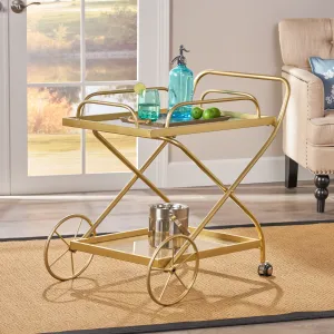 Traditional Iron and Glass Bar Cart - NH174403 dining chair, upholstered chair