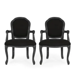 Traditional Upholstered Dining Chairs, Set of 2 - NH985413 dining table set, 6-piece dining set