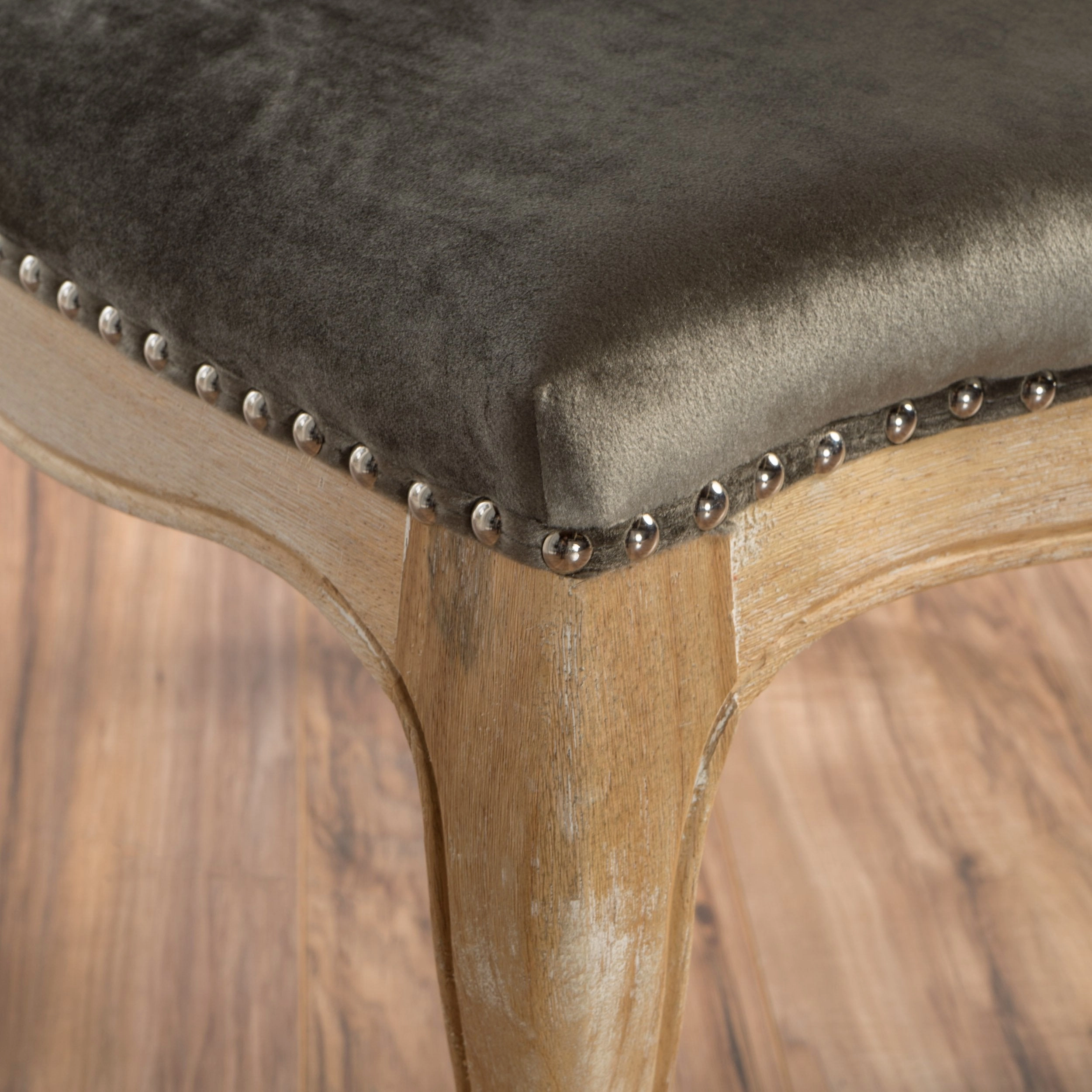 Traditional Button Tufted Velvet Dining Chairs, Set of 2 - NH888003
