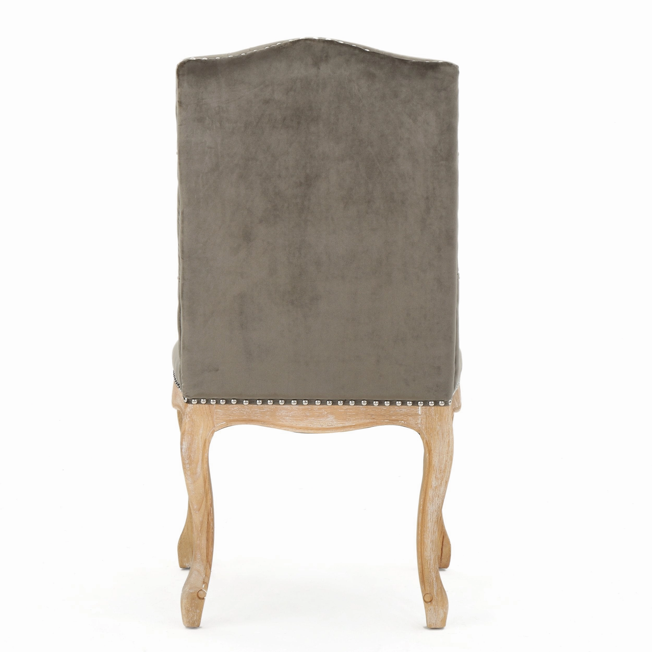 Traditional Button Tufted Velvet Dining Chairs, Set of 2 - NH888003