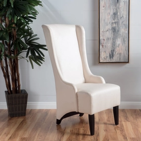 Traditional Design High Back Fabric Dining Chair - NH449992 dining table set, 6-piece dining set